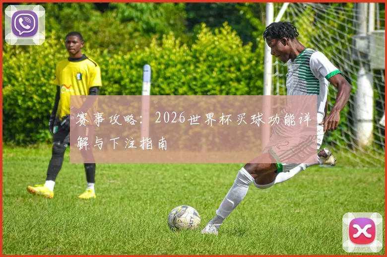 赛事攻略：2026世界杯买球功能详解与下注指南